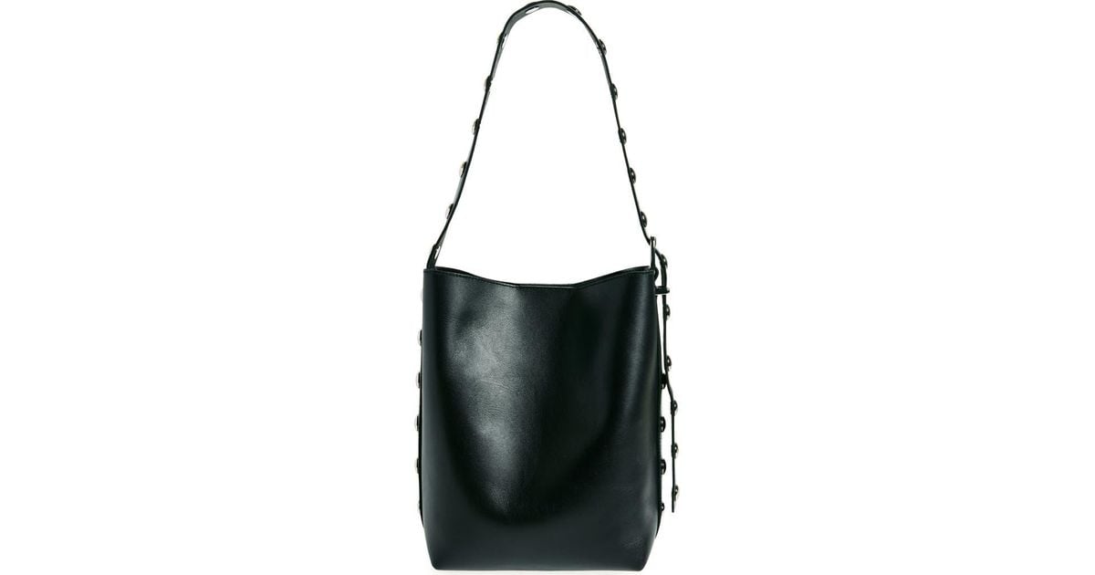 Madewell The Essential Medium Bucket Tote in Black Lyst - Main Image
