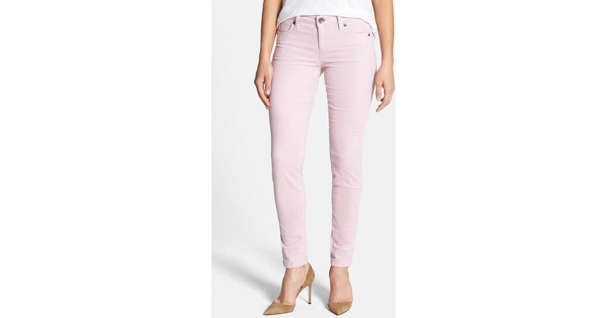 diana stretch corduroy skinny pants