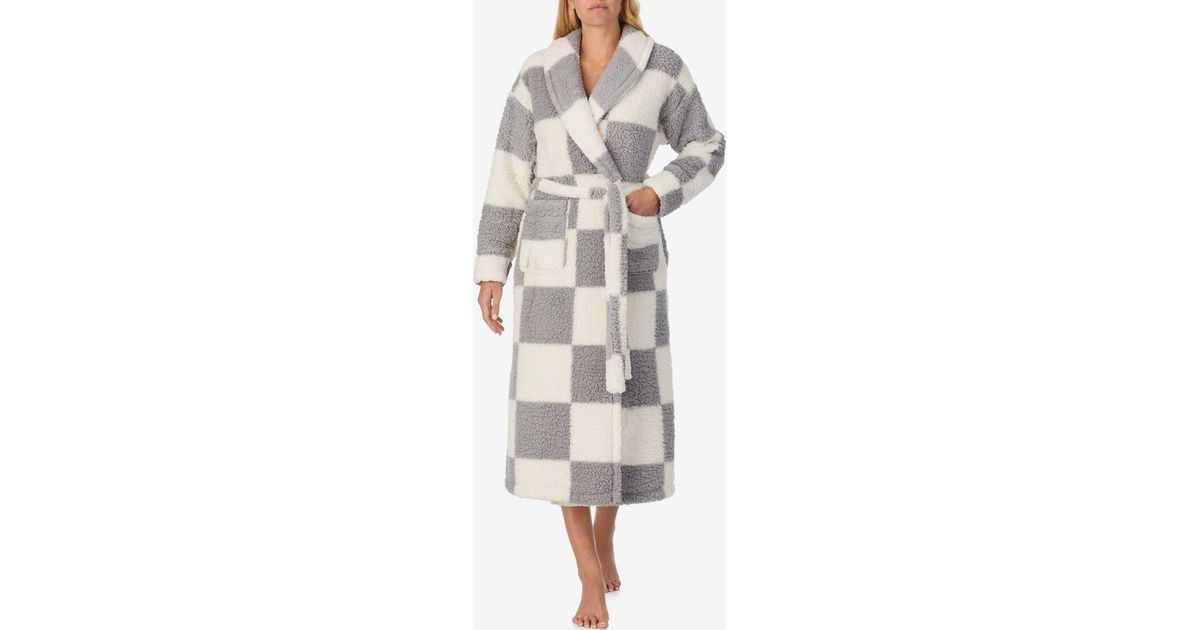 Checker Robe Sanctuary Checkered Robe | Lyst