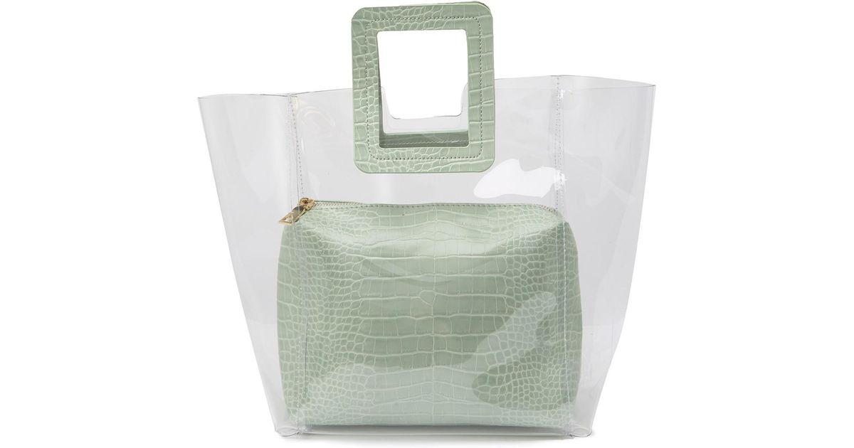 clear square bag