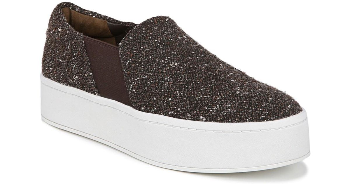 vince warren tweed sneakers