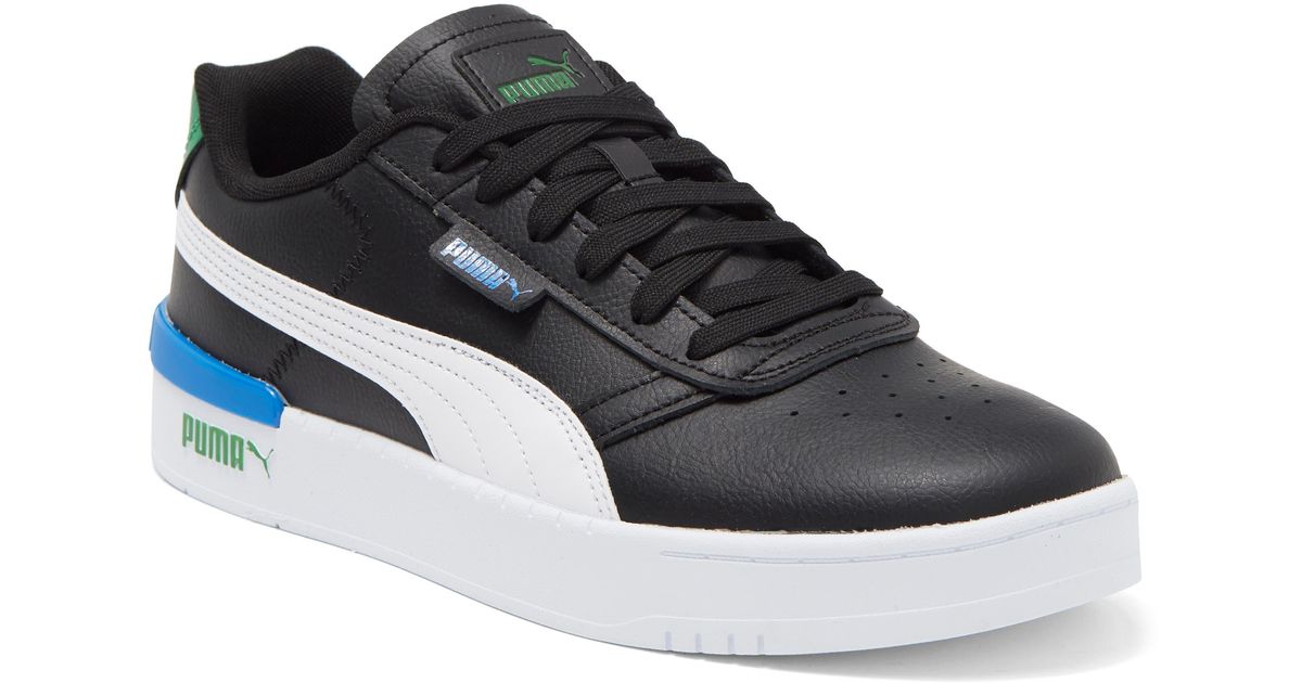 PUMA Clasico Alumni Sneaker In Black White Royal At Nordstrom Rack