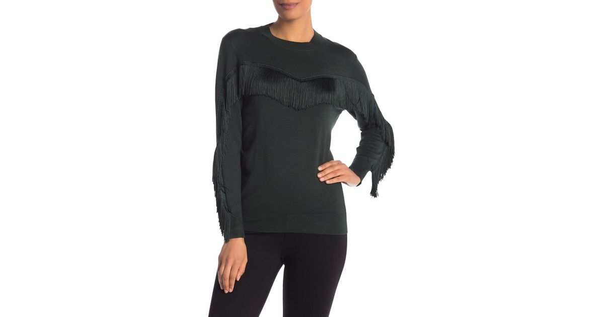 ted baker fringe sweater