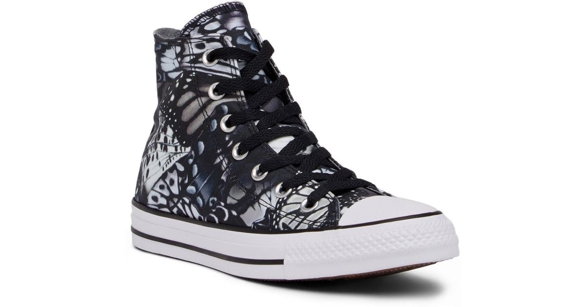 butterfly converse high tops