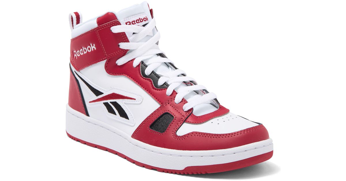 Reebok Resonator Mid Cut Basketball Shoes In Flash/ftwr White/core