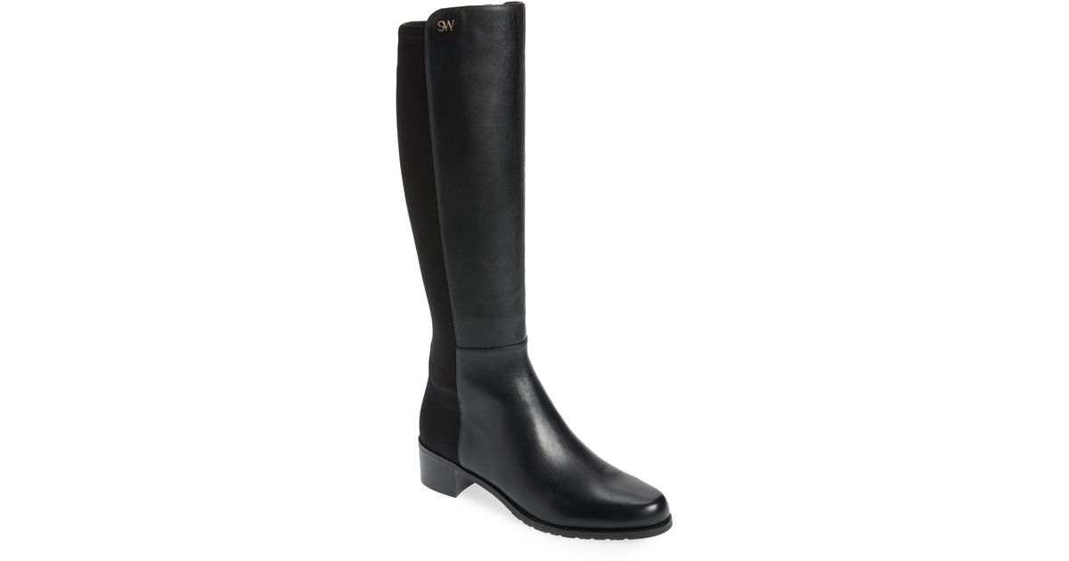 black booties with kitten heel