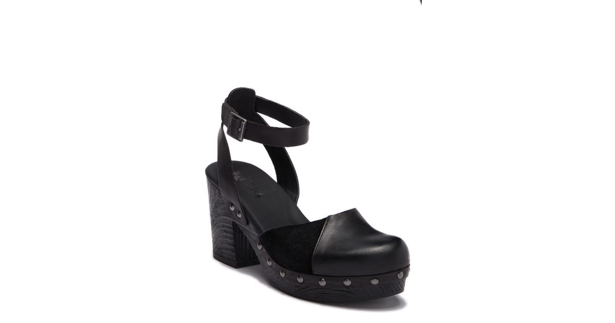korks meru platform clog