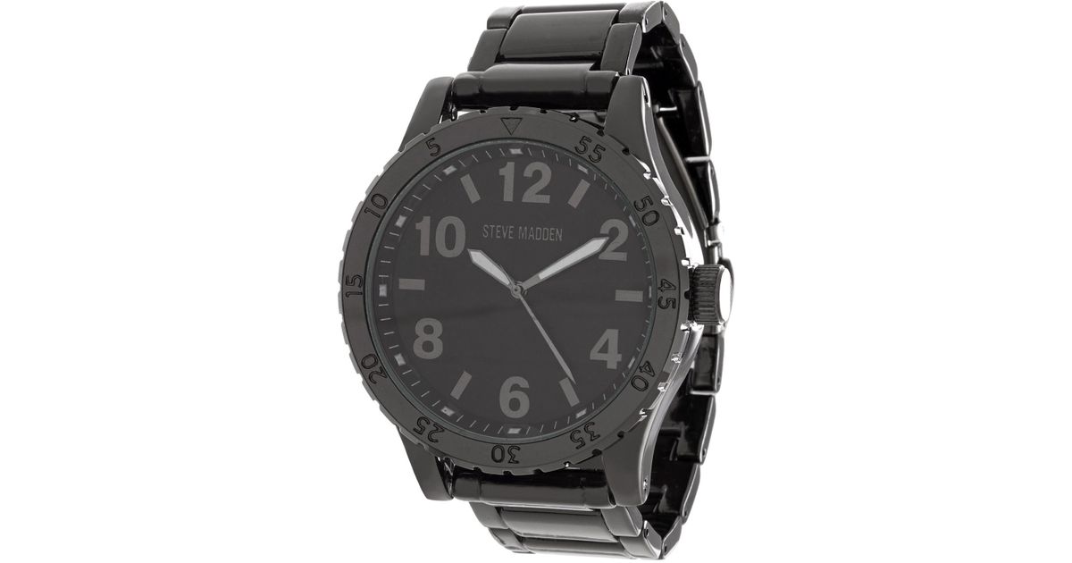 steve madden black watch
