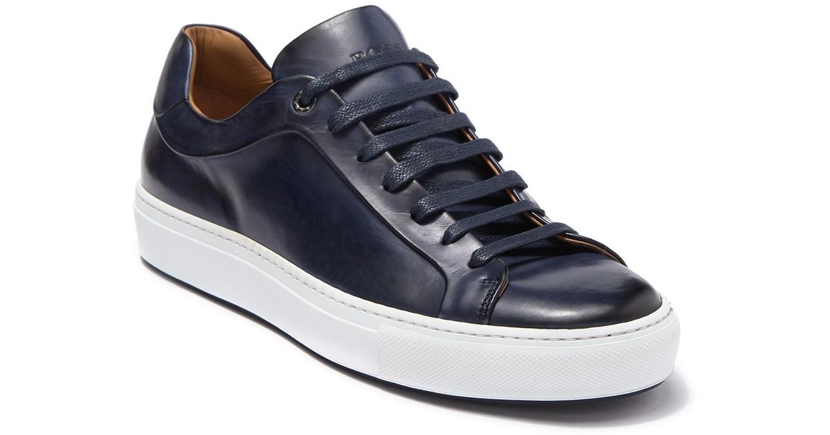 BOSS by HUGO BOSS Leather Sneaker | Mirage Tenn in dk bu (Blue) for Men -  Save 57% | Lyst