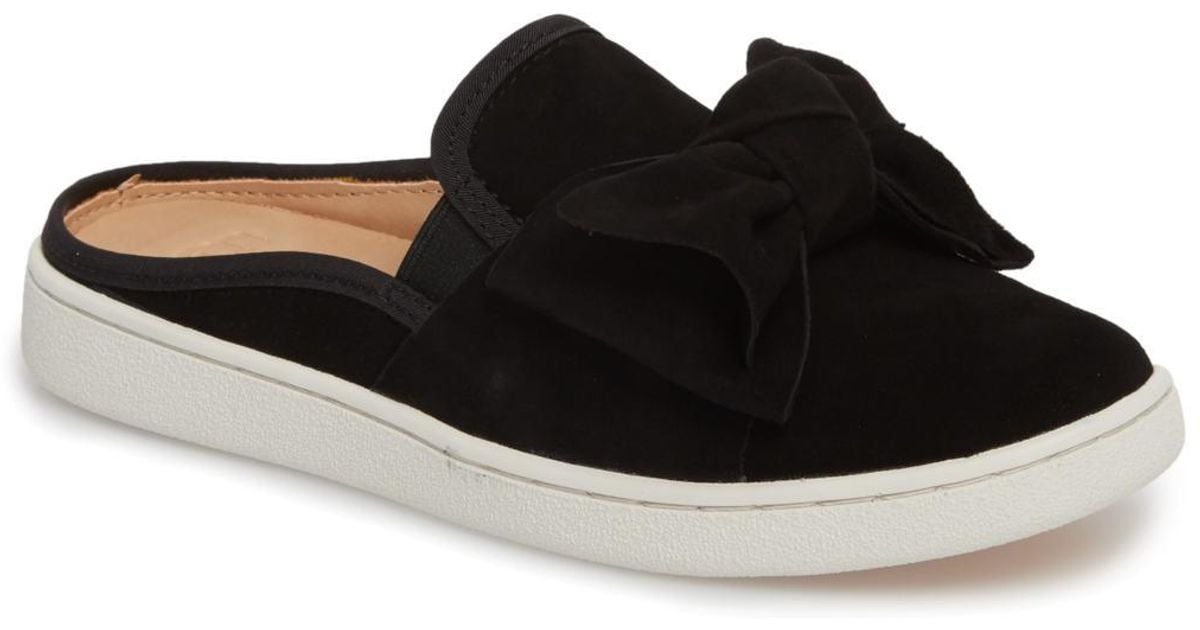 UGG (r) Luci Bow Sneaker Mule in Black | Lyst