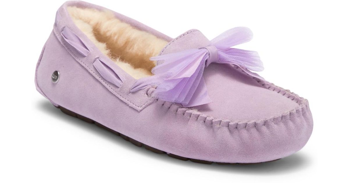 ugg moccasins with bow