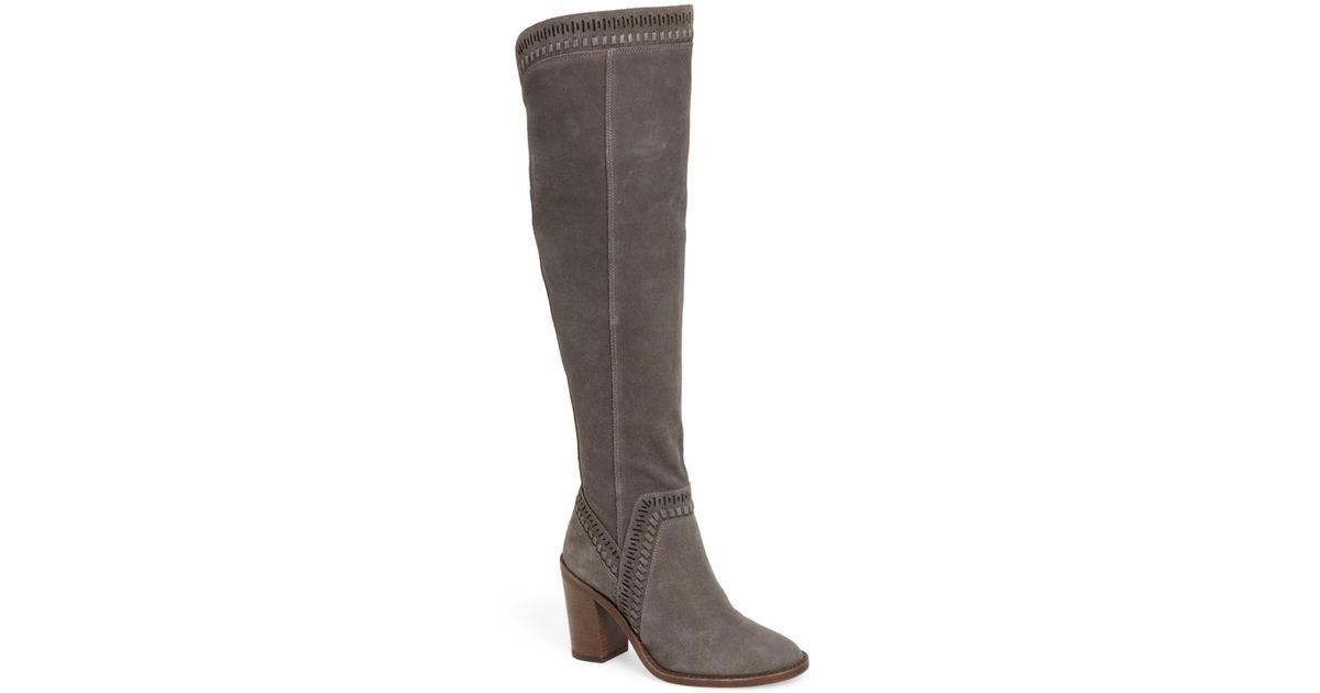 vince camuto grey boot