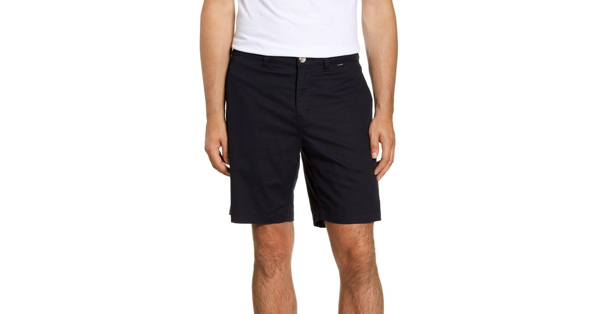 Travis Mathew Cotton Brewer Shorts in Black for Men - Lyst