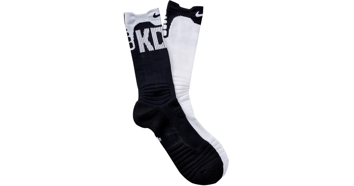 elite versatility crew basketball socks