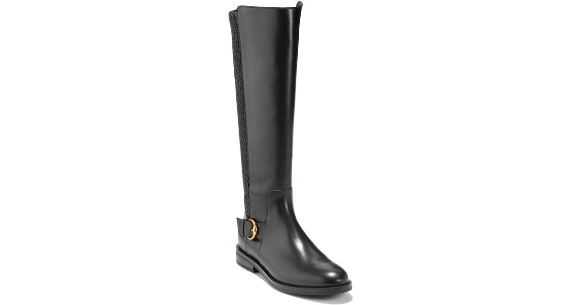 Cole Haan Clover Stretch Tall Boot in Black Lyst
