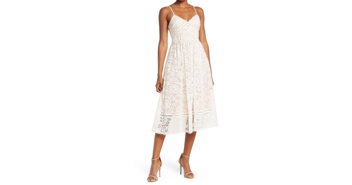 nsr lace midi dress Lace Short Sleeve Sheath Midi Dress NSR