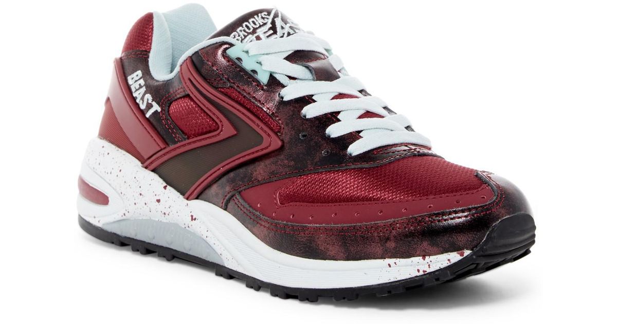 brooks beast red