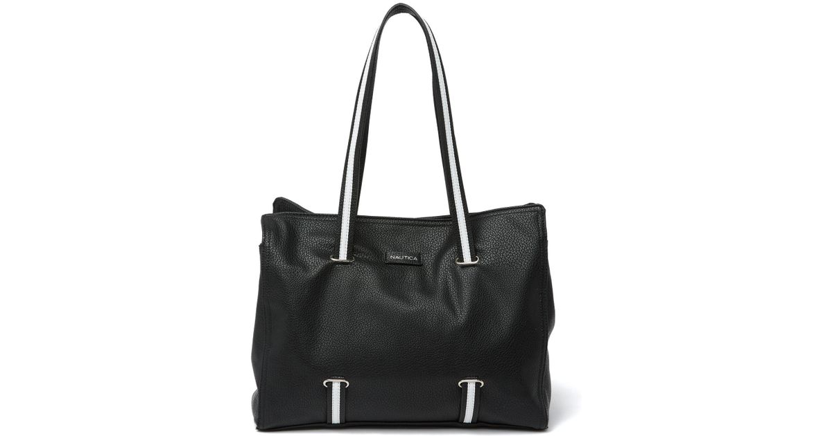 Nautica Black Tote Bag Lyst