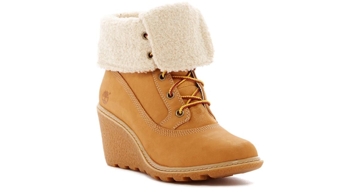 timberland amston roll top wedge