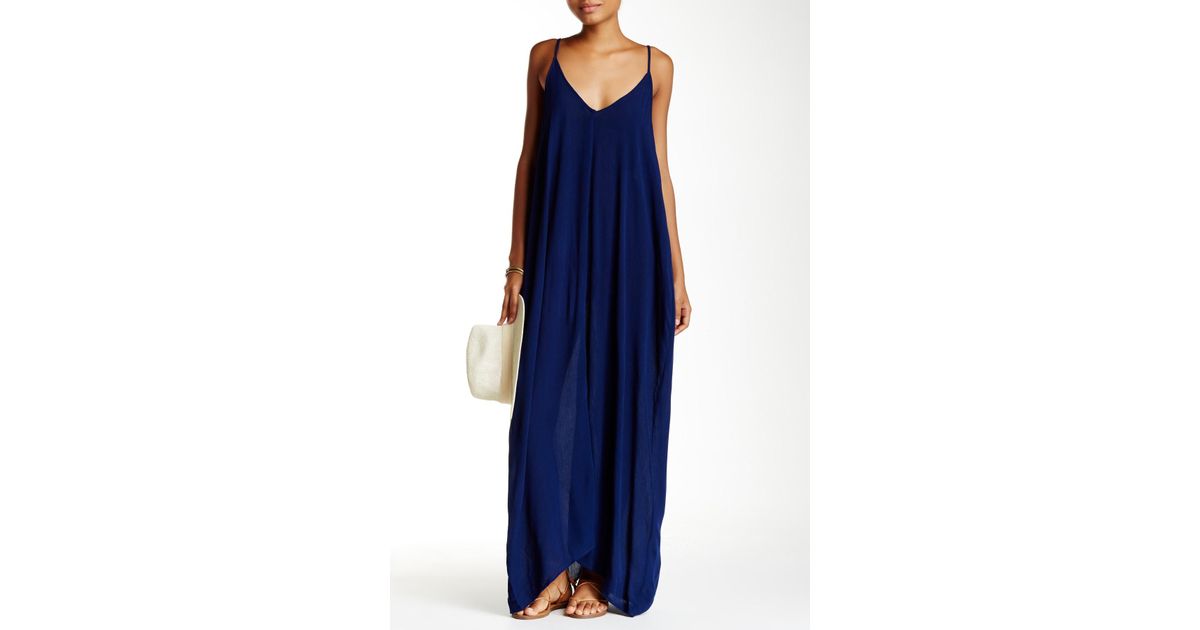 love stitch gauze maxi