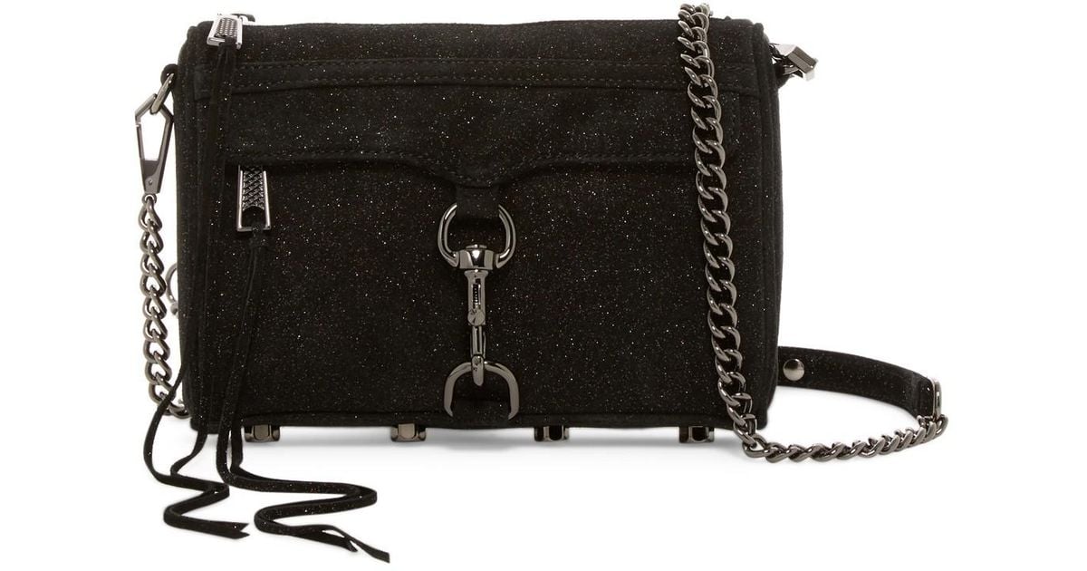 rebecca minkoff suede crossbody