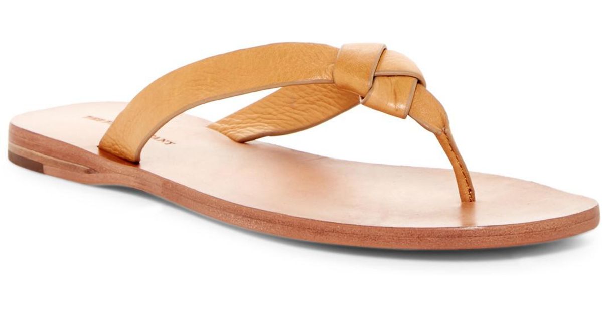 knot thong sandals