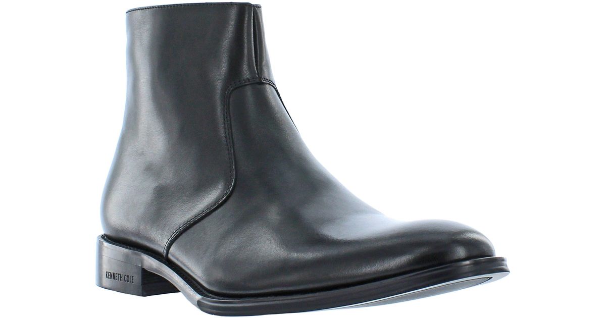 Kenneth cole top side zipper boots