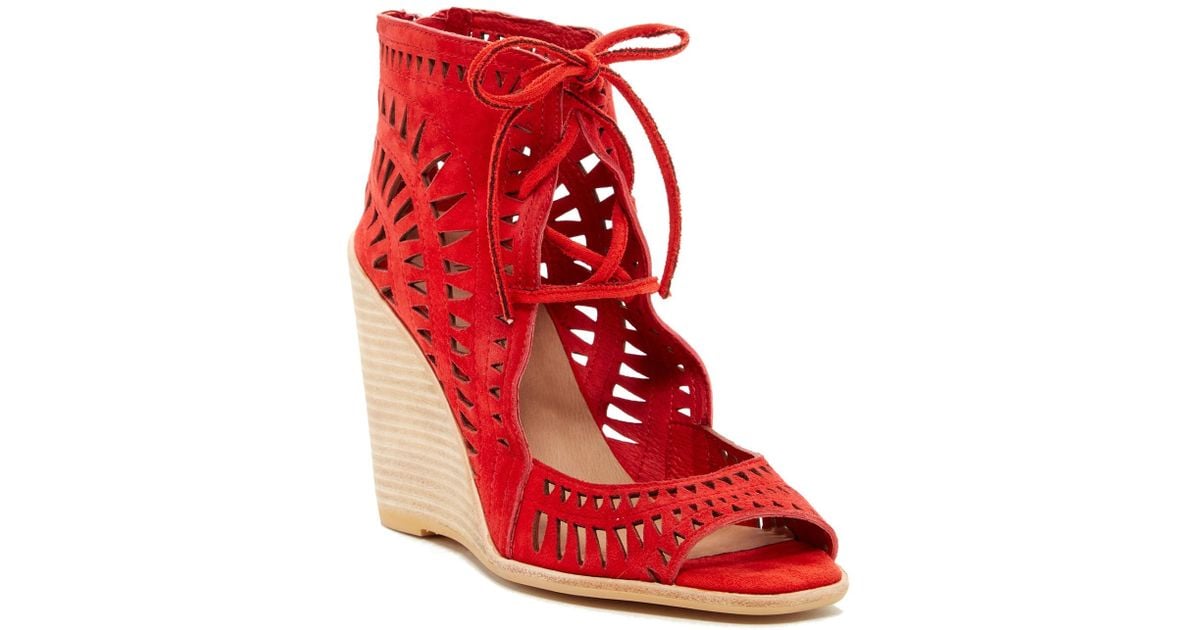 jeffrey campbell red sandals