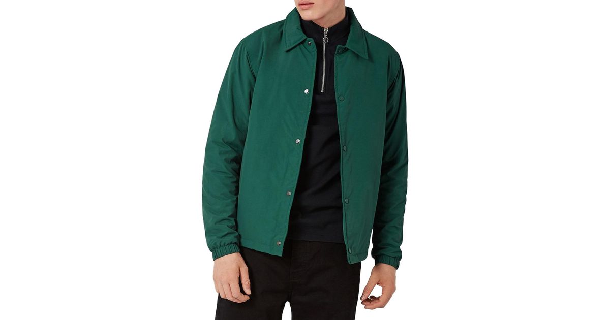 topman coach jacket