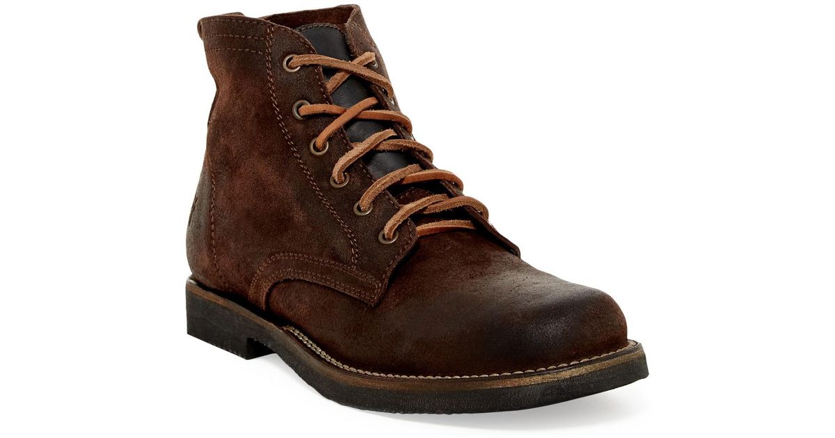 Frye Leather Roland Lace-up Boot in 