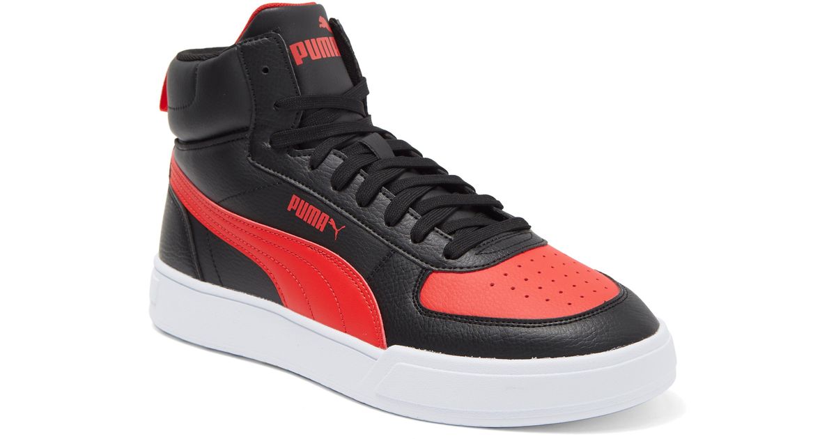 PUMA Mens Rebound Layup Sneaker 11 Puma White-puma Black-high Risk Red -  Walmart.com