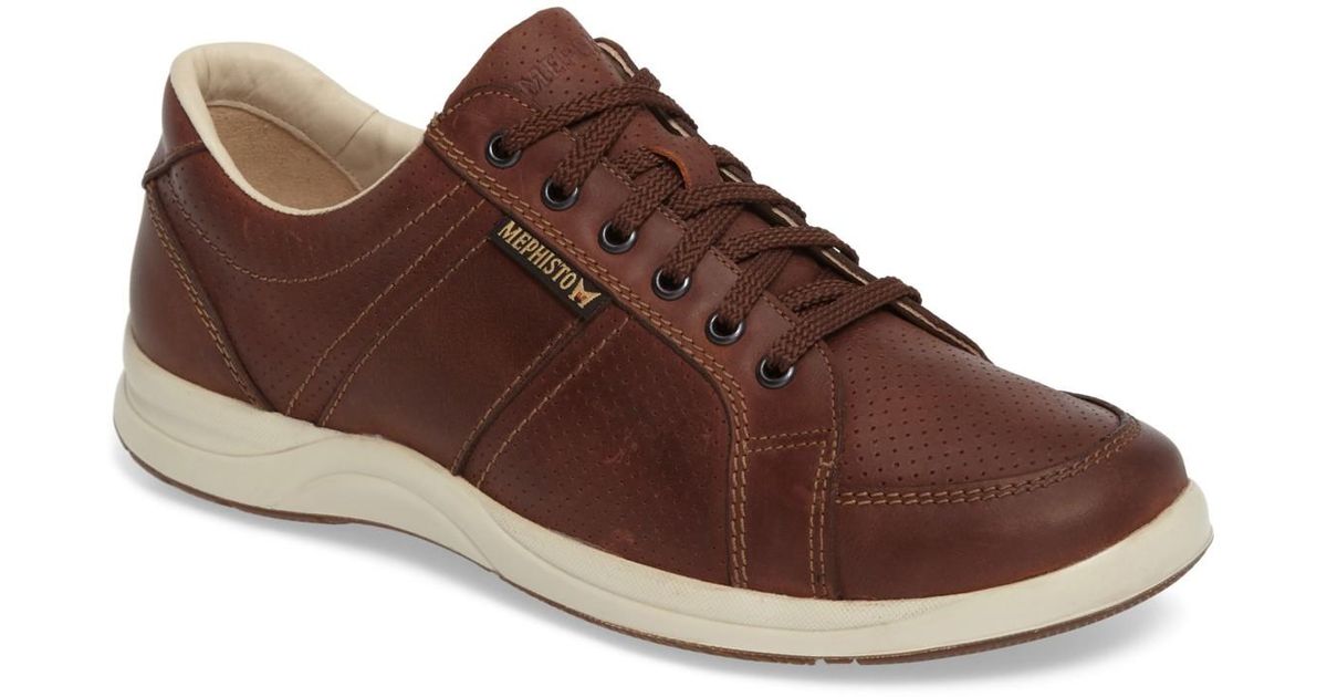 mephisto hero perforated sneaker