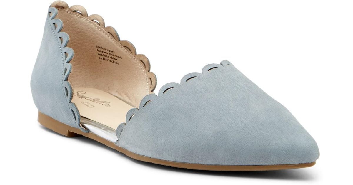 seychelles blue flats
