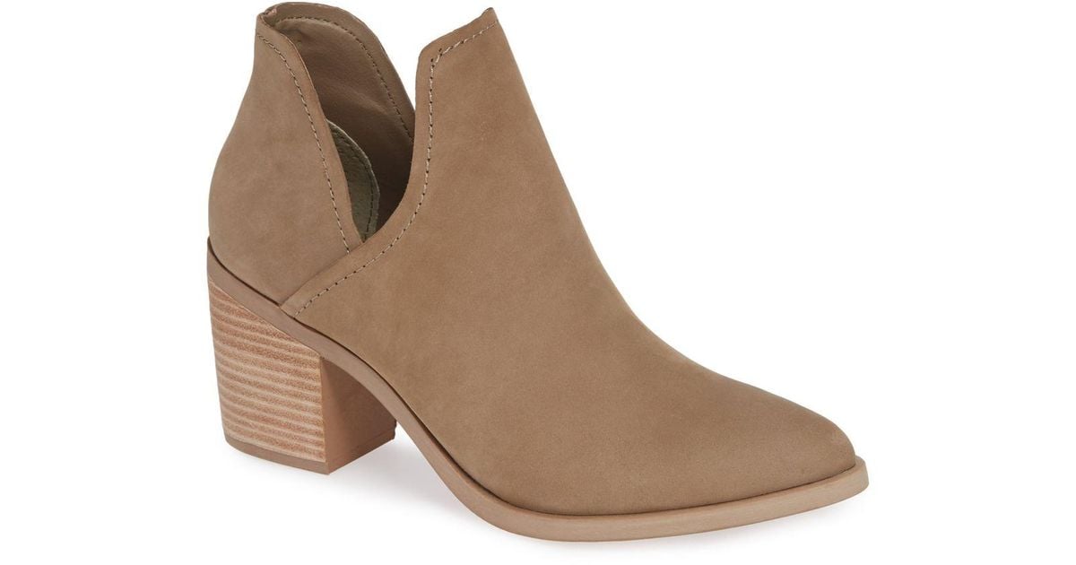 steve madden petra open side bootie