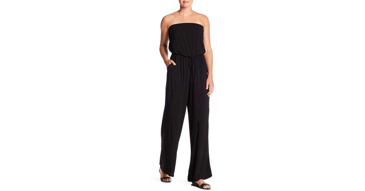 black palazzo jumpsuit
