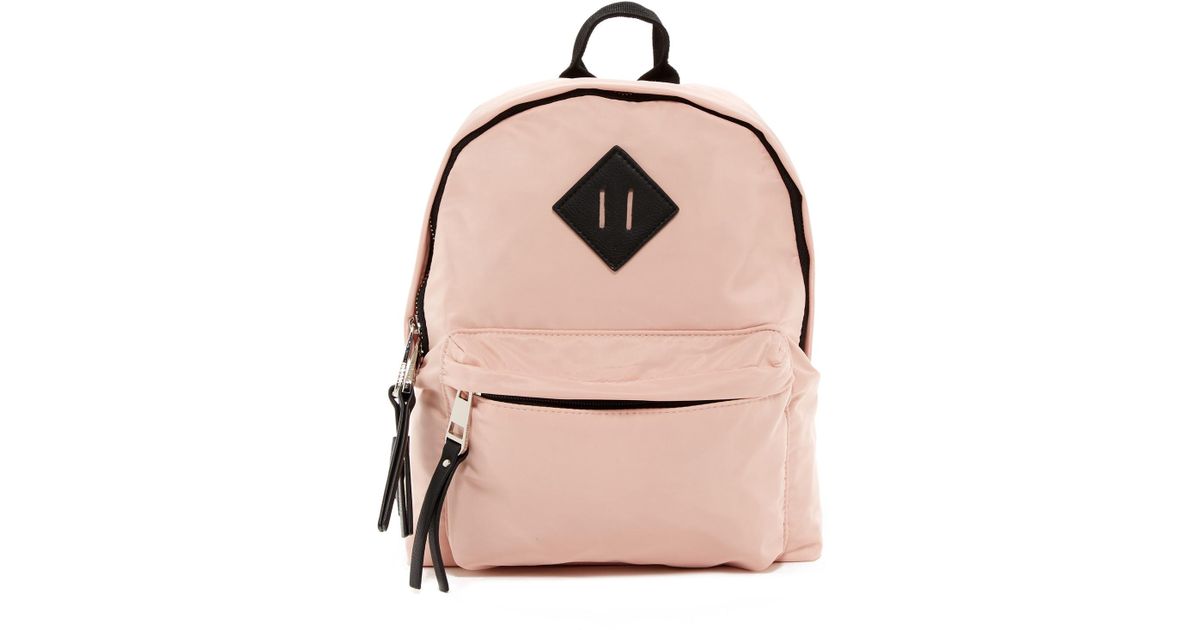 madden girl backpack pink