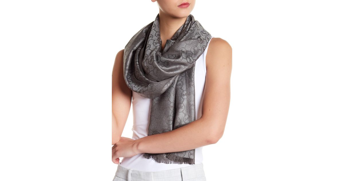 michael kors grey scarf