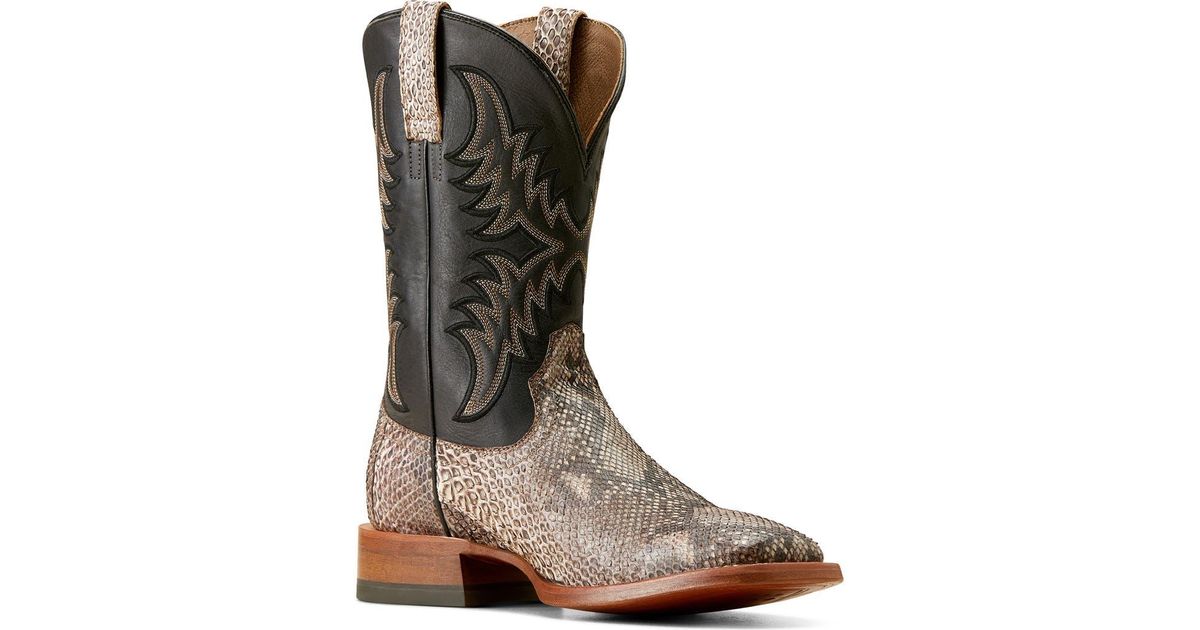 Ariat Dry Gulch Cowboy Boot in Brown for Men | Lyst