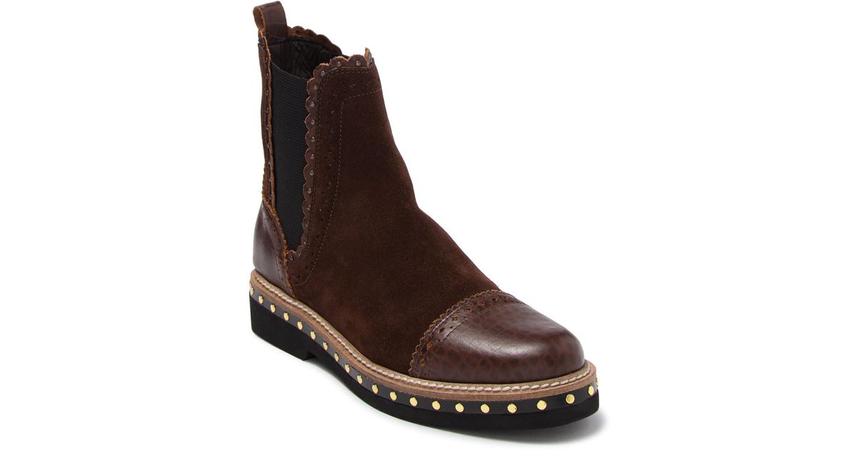 atlas studded chelsea bootie
