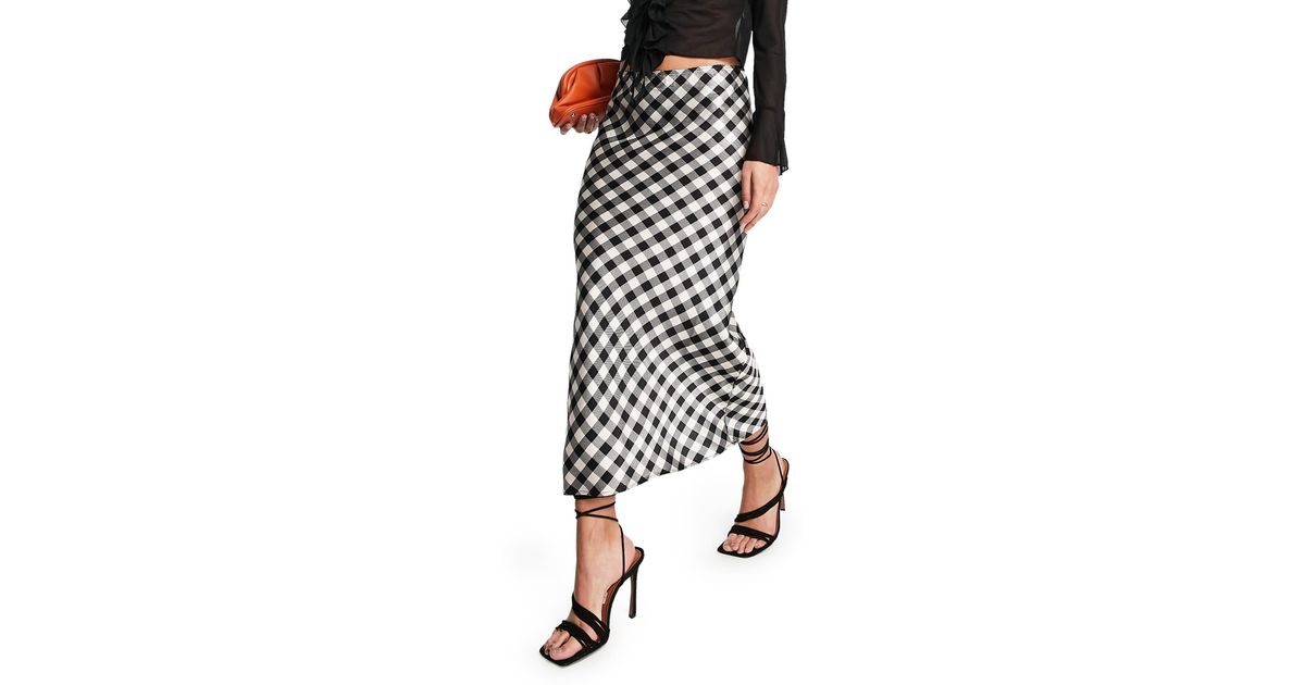 Bias cut 2025 skirt topshop