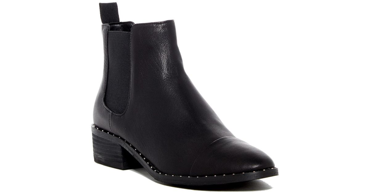 Dolce Vita Leather Tavia Chelsea Boot in Black Leather (Black) | Lyst