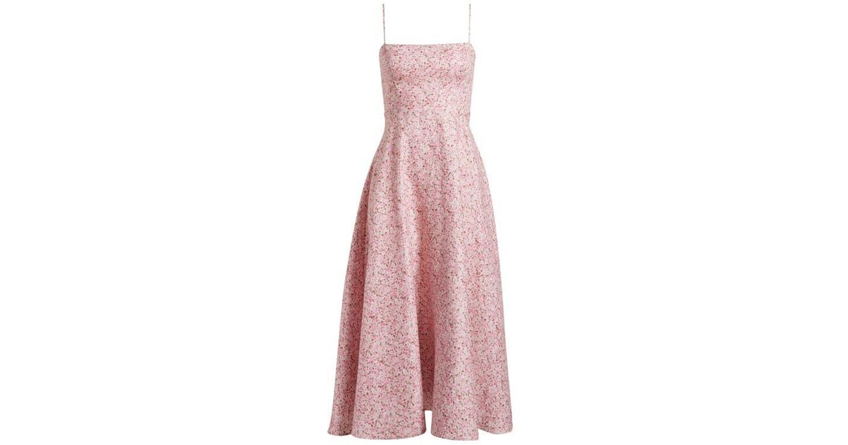 monette linen dress Jluxlabel Women's Monette Asymmetric Dress
