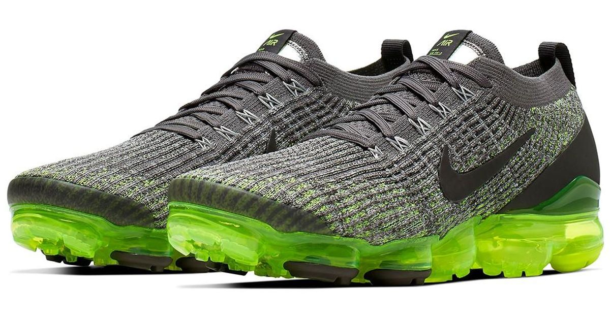 nike vapormax flyknit 3 grey gum