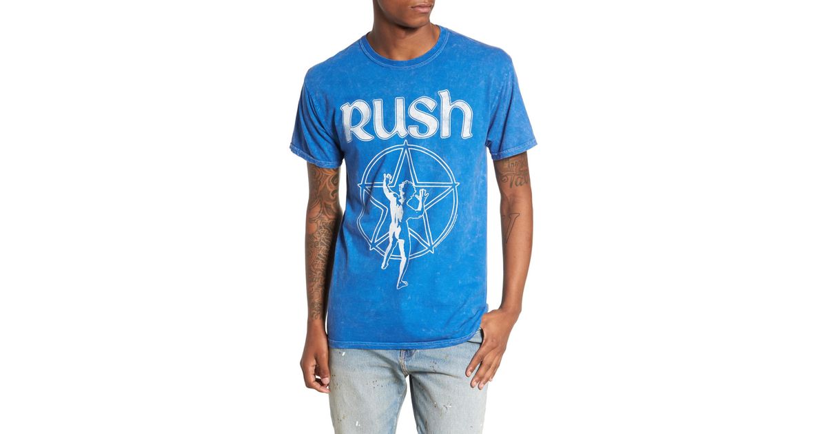 The Rail Rush Starman T-shirt in Blue for Men | Lyst