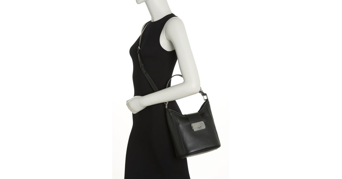Karl Lagerfeld Linette Bucket Bag in Black | Lyst