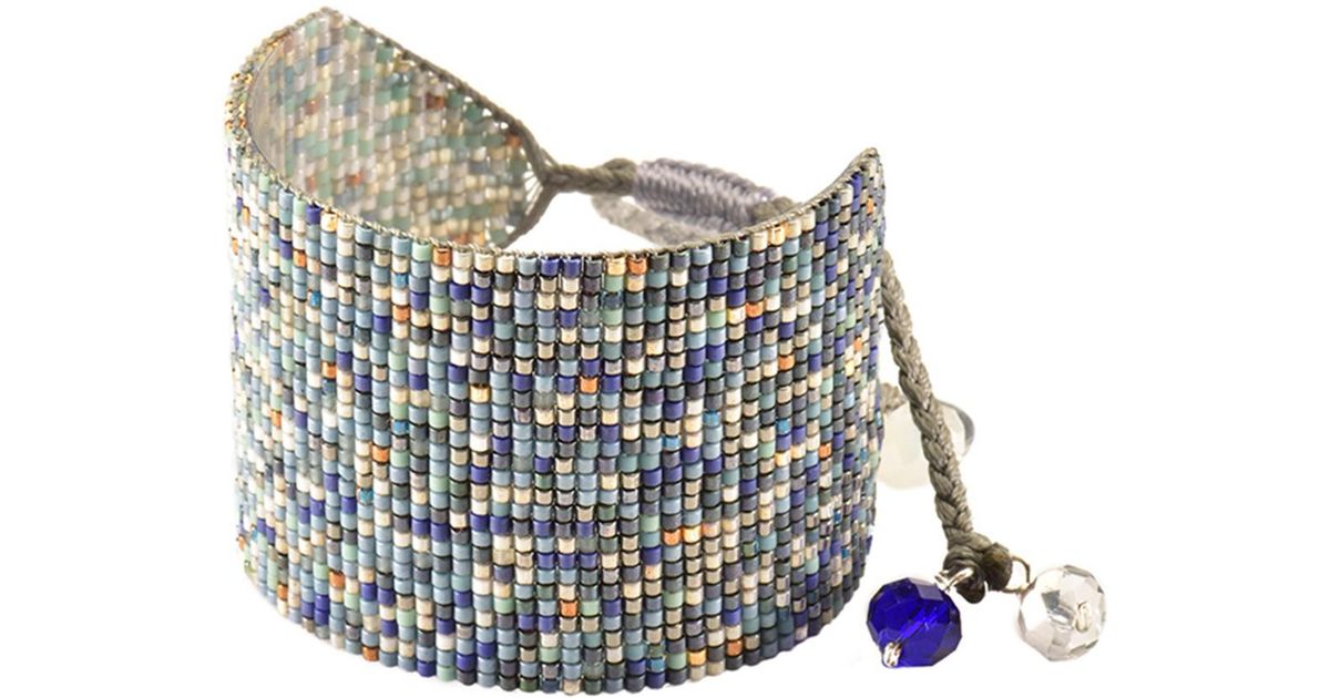beaded cuff bracelet