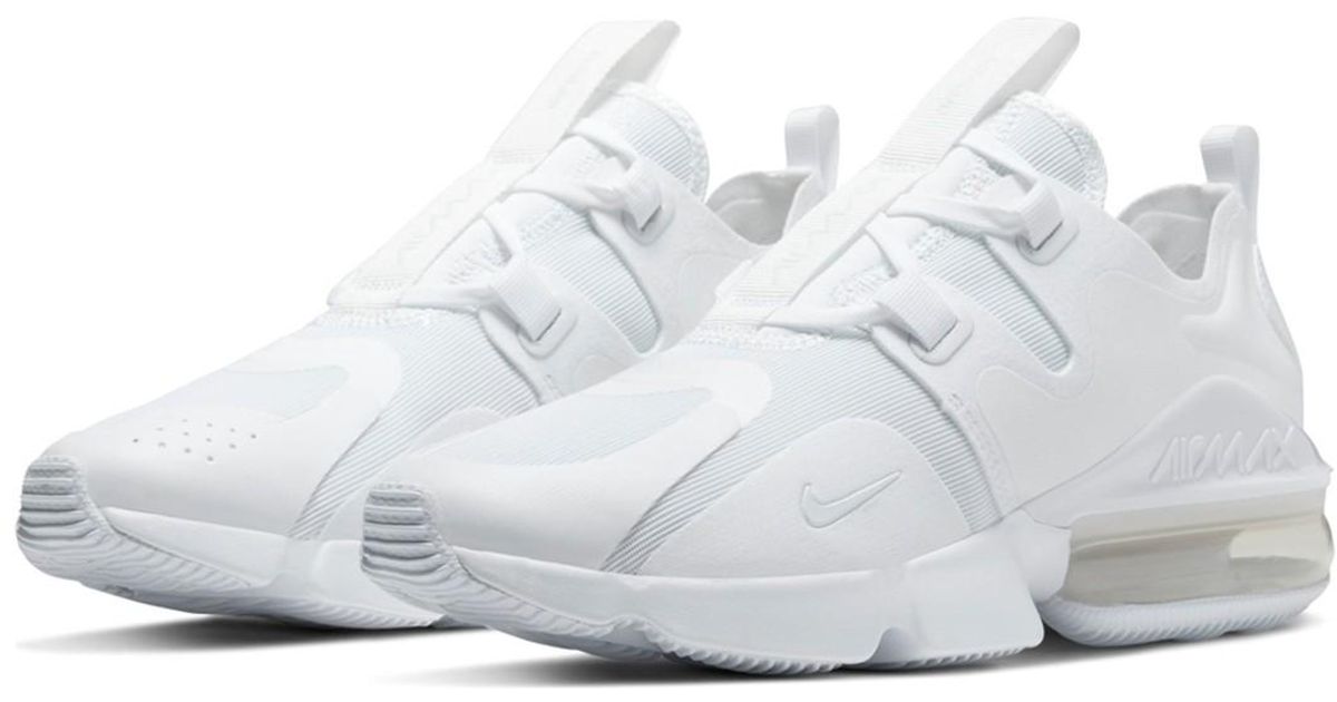 all white air max with icy bottom