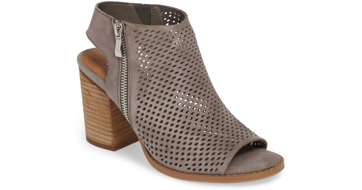 abigail peep toe bootie