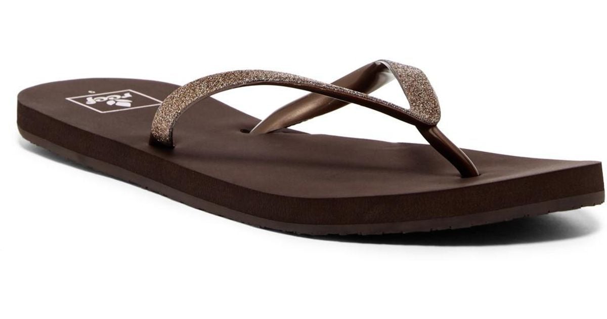 reef glitter sandals