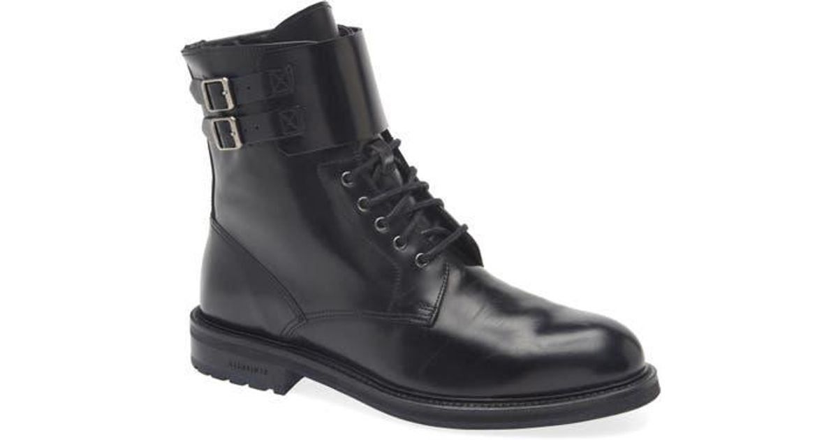 AllSaints Brigade Boot in Black | Lyst
